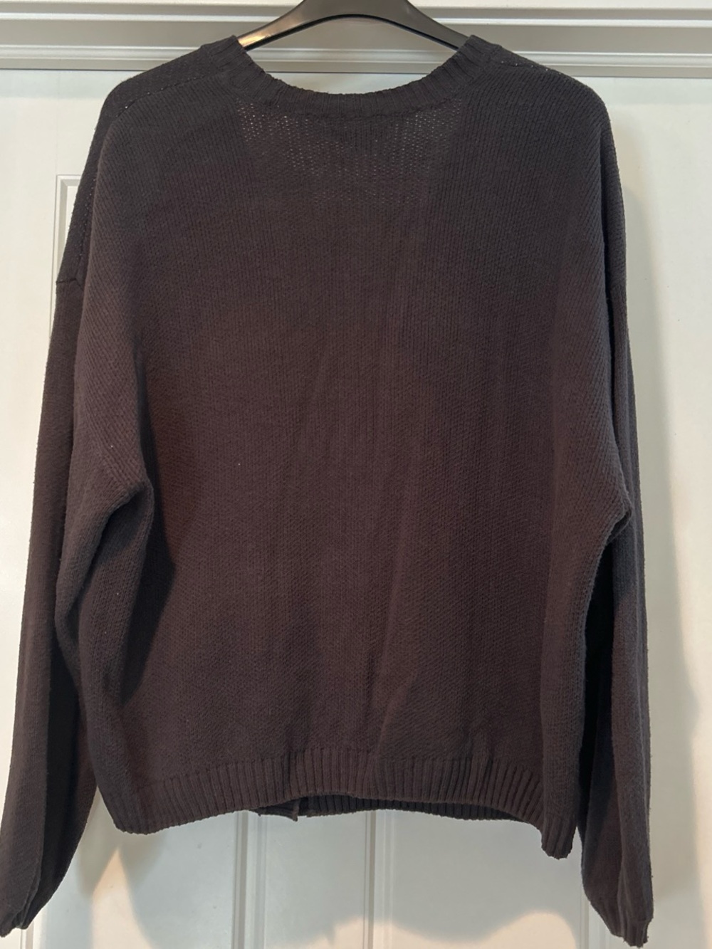 American Eagle Outfitters Black Snoopy 'BOO!' Graphic Button Cardigan - Picture 7 of 7